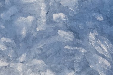 Soğuk mavi buzun arkaplan dokusu