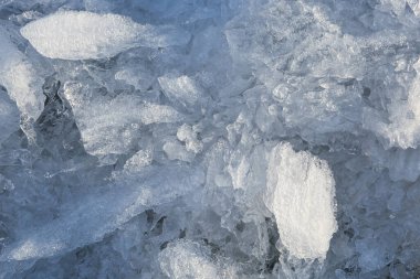 Soğuk mavi buzun arkaplan dokusu