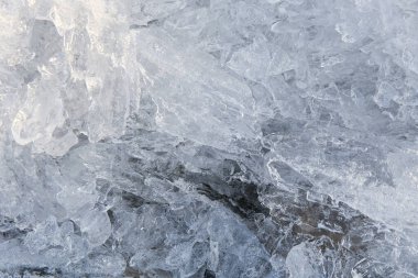 Soğuk mavi buzun arkaplan dokusu