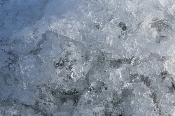 Background Texture Cold Blue Ice — Stock Photo, Image