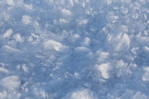 冷蓝色冰的背景质感 — 图库照片
