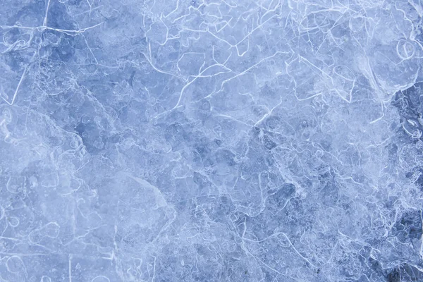 Background Texture Cold Blue Ice — Stock Photo, Image