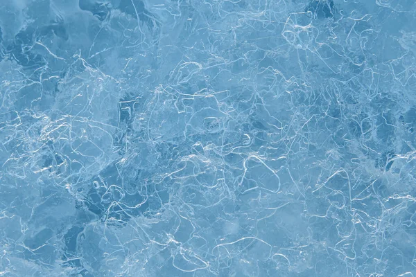 Textura Fondo Hielo Azul Frío —  Fotos de Stock