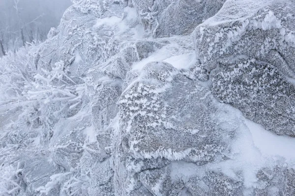 Холодные Замороженные Камни Льду — стоковое фото