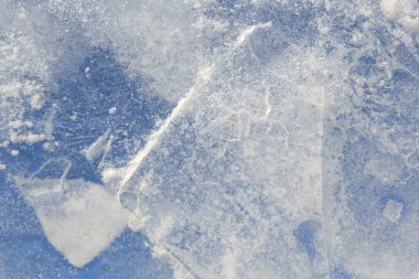 Soğuk mavi buzun arkaplan dokusu