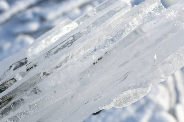 Textura Fondo Hielo Azul Frío —  Fotos de Stock