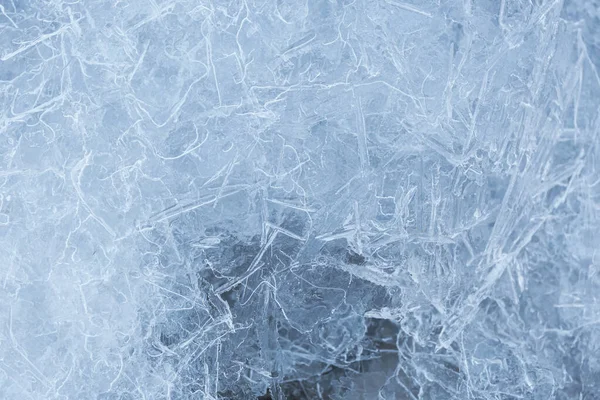 Background Texture Cold Blue Ice — Stock Photo, Image