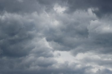 Fırtına bulutları kasvetli arka plan