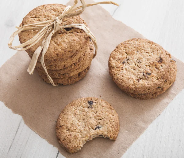 Chocolate chip cookies — Stock Photo, Image