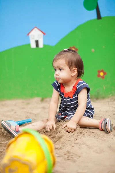 Cute baby girl — Stock Photo, Image