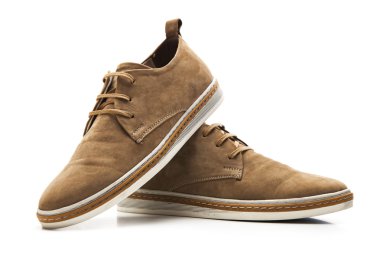 üzerine beyaz erkek ayakkabı