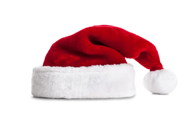 Singolo cappello rosso Babbo Natale — Foto Stock