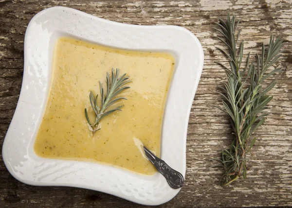Crème zelfgemaakte soep — Stockfoto