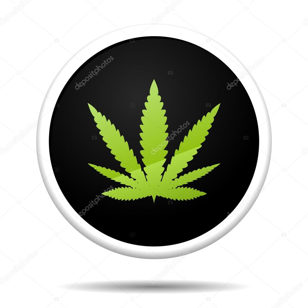 Cannabis leaf icon