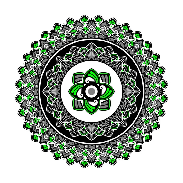 mandala tasarım vektör çizimi