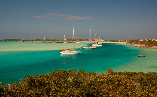 Tropical Anchorage — Stock Photo, Image