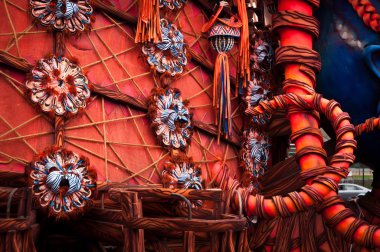 Decorations of Carnival Samba School