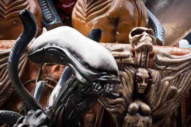 Decorations of Carnival Samba School