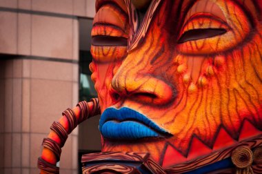 Decorations of Carnival Samba School