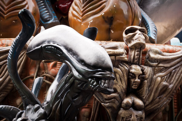 Decorations of Carnival Samba School