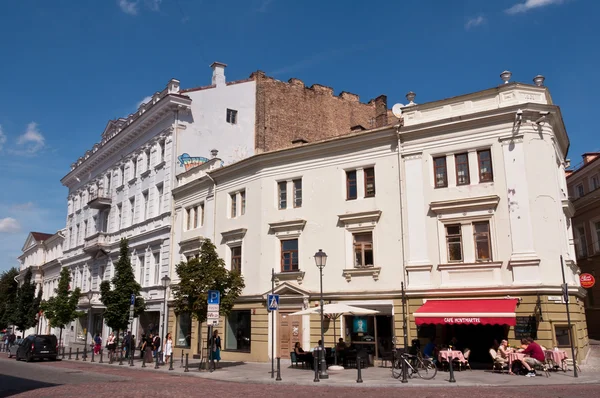 Vilna Calles del casco antiguo — Foto de Stock