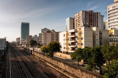 Nova Iguaçu şehir sabahın erken saatlerinde