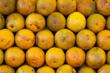 Satır taze portakal