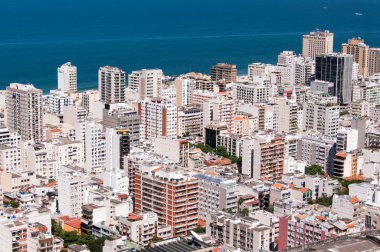 Ipanema bölgesinin manzarası