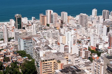 Ipanema bölgesinin manzarası