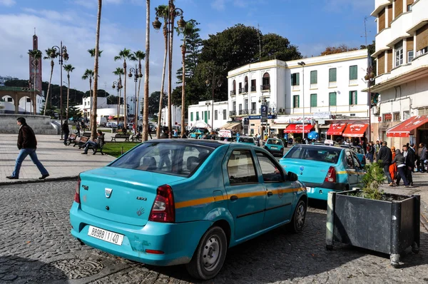 Piazza tranquilla a Tangeri — Foto Stock