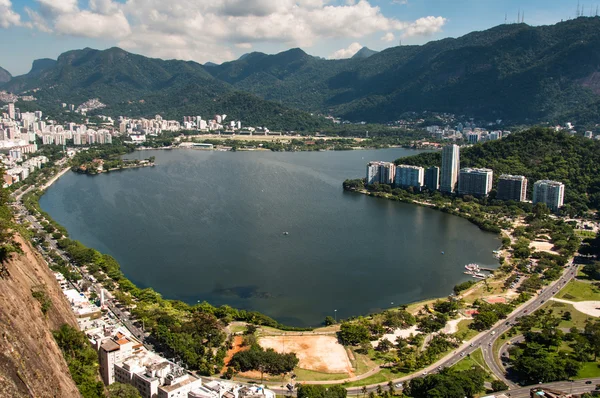 Rodrigo de Freitas-tó Rio de Janeiro — Stock Fotó