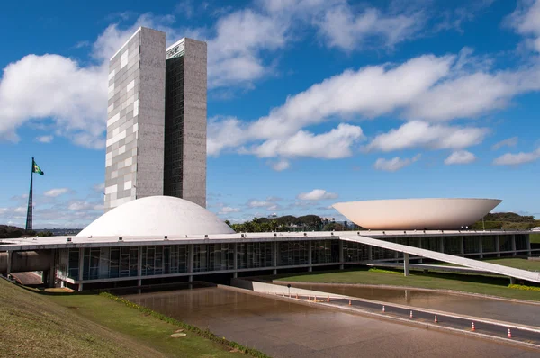 Бразильский национальный конгресс — стоковое фото