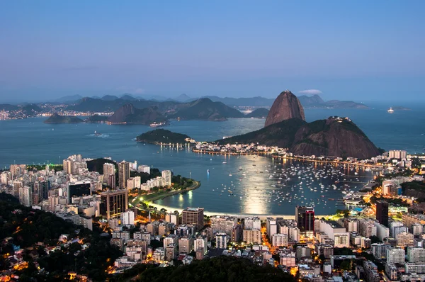 View by Sunset in Rio de Janeiro — Stock Photo, Image