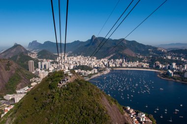 rio de Janeiro havadan görünümü 