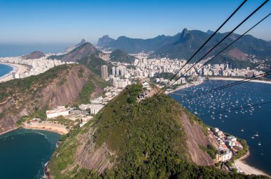 rio de Janeiro havadan görünümü 