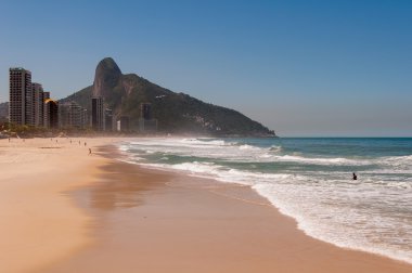 Sandy beach Rio de Janeiro