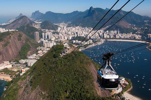 Cable Car to the Sugarloaf Mountain — Stock Photo, Image