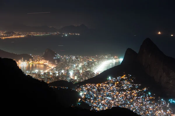 Night view of Rio de Janeiro — Stock Photo, Image