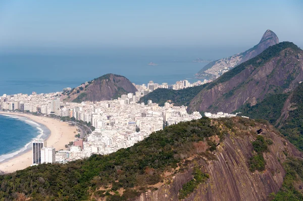 Malerischer Blick auf die Copacabana — Stockfoto