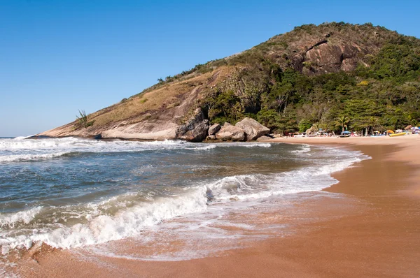 Spiaggia Grumari vuota — Foto Stock