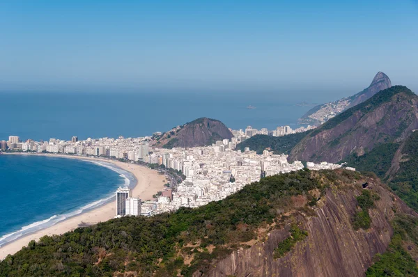 Malowniczy widok Copacabana discrit — Zdjęcie stockowe