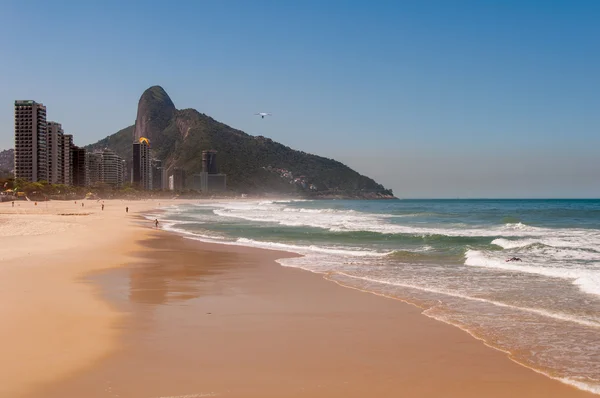 在里约热内卢沙滩 — 图库照片