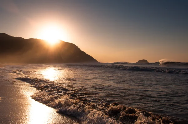 Sunrise Grumari Beach — Stok fotoğraf