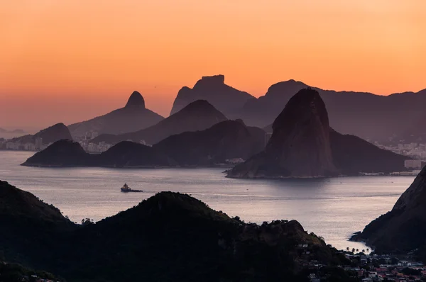Montañas de Río de Janeiro — Foto de Stock