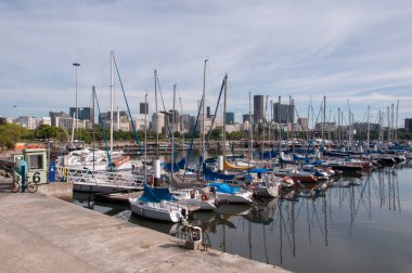 Marina da Gloria yelkenli tekneler 