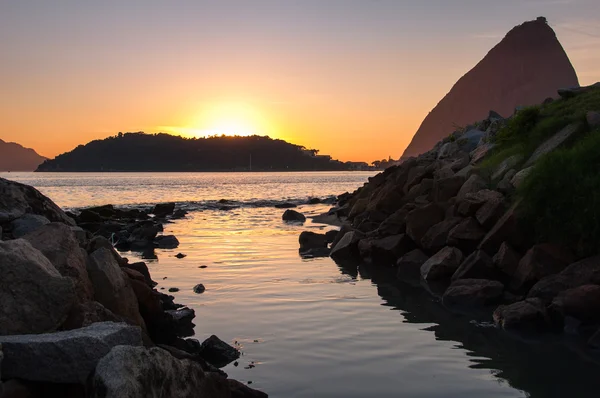 Salida del sol en Río de Janeiro —  Fotos de Stock