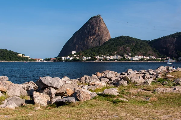 Sugarloaf Mountain a Rio de Janeiro — Foto Stock