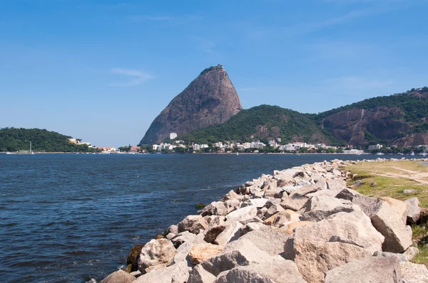 Montaña Sugarloaf en Río de Janeiro — Foto de Stock
