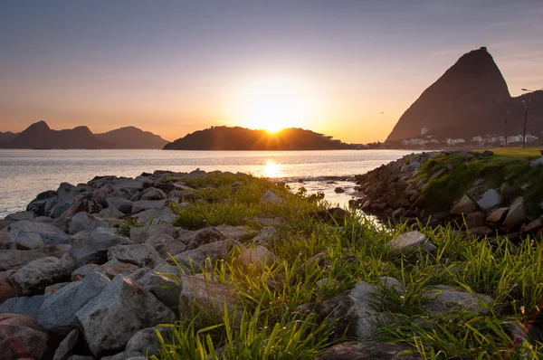 Salida del sol en Río de Janeiro —  Fotos de Stock