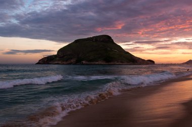 Recreio Beach günbatımı tarafından 